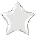 Qualatex Mylar & Foil Silver Star 36″ Balloon