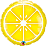 Qualatex Mylar & Foil Sliced Lemon 18″ Balloon