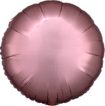 Rose Copper Satin Luxe Round Circle 19″ Foil Balloon by Anagram from Instaballoons