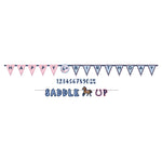 Saddle Up Personalized Birthday Banner Kit by Amscan from Instaballoons