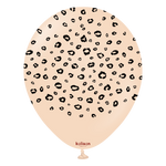 Safari Leopard Animal Print Blush 12″ Latex Balloons by Kalisan from Instaballoons