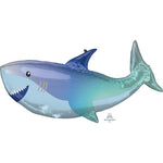 Shark SS 38″ Foil Balloon by Anagram from Instaballoons