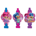 Shimmer & Shine Noisemaker Blowouts by Amscan from Instaballoons