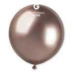Shiny Rose Gold 19″ Latex Balloons by Gemar from Instaballoons