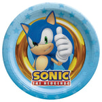 Sonic the Hedgehog Paper Plates 7″ by Amscan from Instaballoons