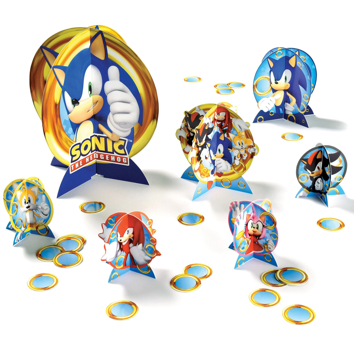 Sonic the Hedgehog Table Decoration Kit instaballoons Wholesale