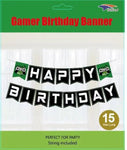 SoNice Gamer Happy Birthday Day Banner