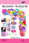 SoNice Latex Candy Balloon Organic Balloon Garland Kit