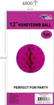SoNice Party Supplies Fuchsia Hot Pink Honeycomb Ball