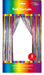 SoNice Rainbow Fringe Metallic Curtain
