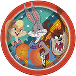 Space Jam Paper Plates 7″ by Unique from Instaballoons