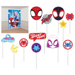 Spidey & Friends Backdrop and Props by Amscan from Instaballoons