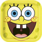 Spongebob Squarepants 9" Plates by Unique from Instaballoons