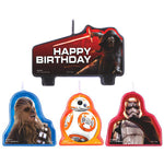 Star Wars Episode VII Mini Molded Candle Set by Amscan from Instaballoons