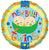 SV Baby Twins 2 Peas 18″ Foil Balloon by Convergram from Instaballoons