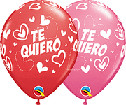 Te Quiero 11″ Latex Balloons by Qualatex from Instaballoons