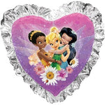 Tinker Bell And Friends Heart Balloon 36″ Foil Balloon by Anagram from Instaballoons