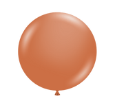 Tuftex Latex Burnt Orange 17″ Latex Balloons (50 count)