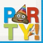 Unique Party Supplies Emoji Celebration Lunch Napkins (16 count)