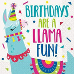 Unique Party Supplies Llama Bday Lunch Napkins (16 count)
