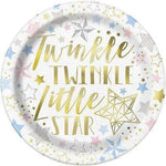 Unique Party Supplies Twinkle Lil Star Plates 9″ (8 count)