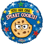 You are One Smart Cookie 18″ Foil Balloon by Convergram from Instaballoons