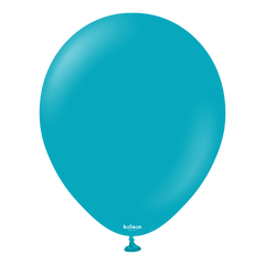 Turquoise Latex Balloons by Kalisan