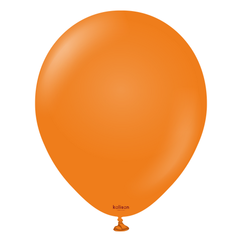 Orange Latex Balloons by Kalisan