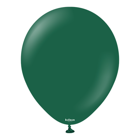 Emerald Dark Green Latex Balloons by Kalisan