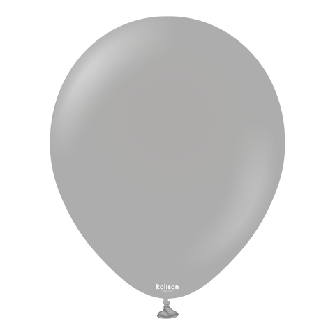 Grey Latex Balloons by Kalisan