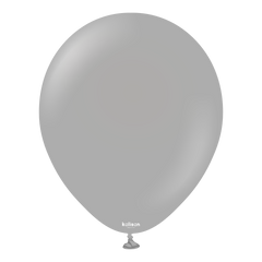 Grey Latex Balloons by Kalisan