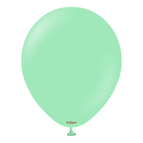Mint Green Latex Balloons by Kalisan
