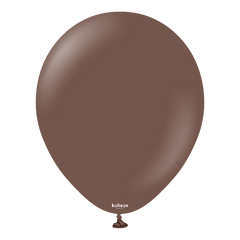Chocolate Brown Latex Balloons by Kalisan
