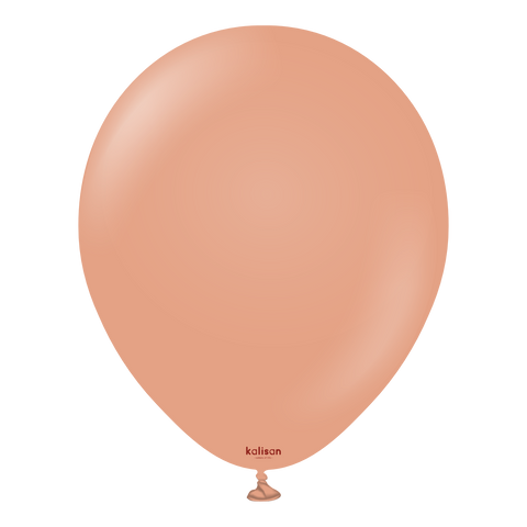 Clay Pink Latex Balloons from Kalisan