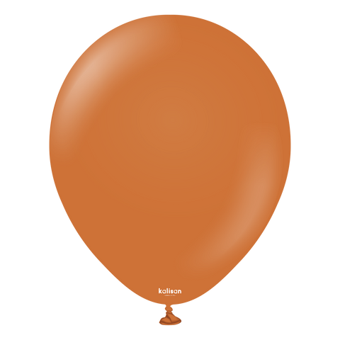 Caramel Brown Latex Balloons by Kalisan