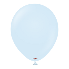 Macaron Baby Blue Latex Balloons by Kalisan