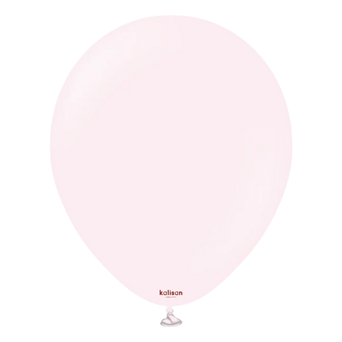 Macaron Pale Pink Latex Balloons by Kalisan