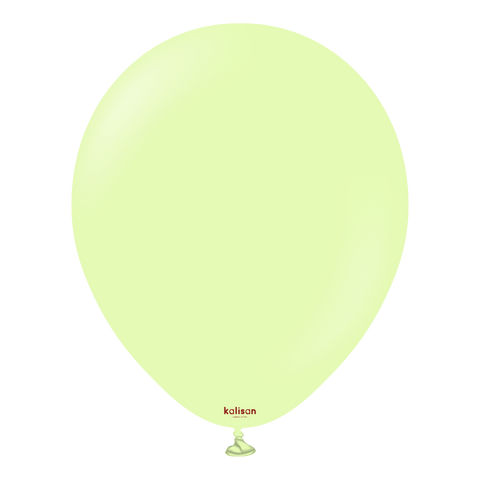 Macaron Pistachio Latex Balloons by Kalisan