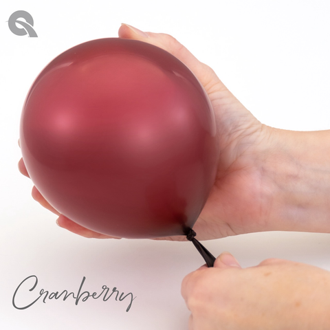 Cranberry Latex Balloons by Qualatex