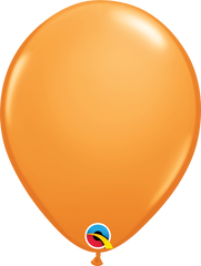 Orange Latex Balloons by Qualatex