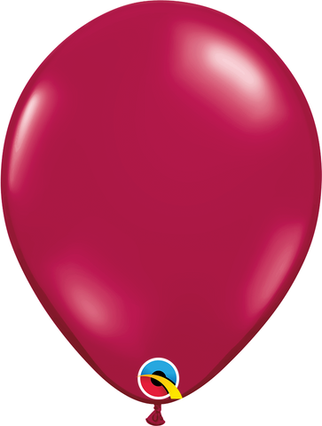 Sparkling Burgundy Latex Balloons by Qualatex