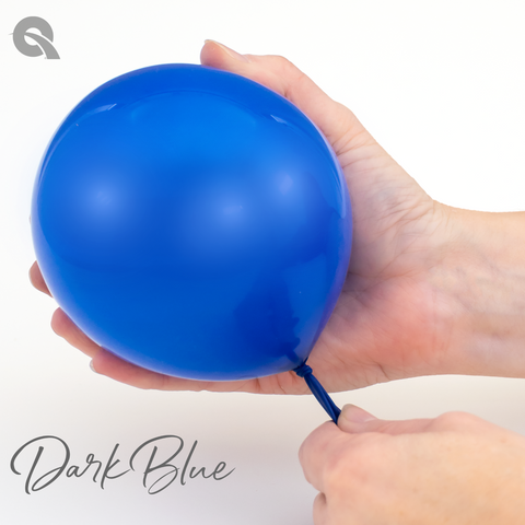 Dark Blue Latex Balloons by Qualatex