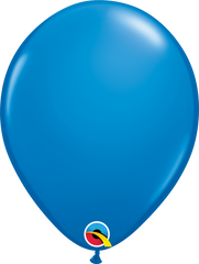 Dark Blue Latex Balloons by Qualatex