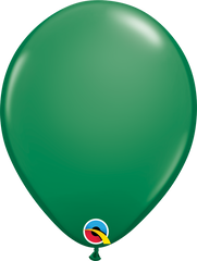 Green Latex Balloons by Qualatex