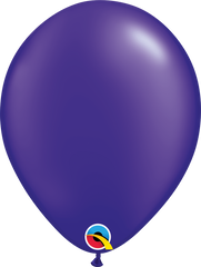 Pearl Quartz Purple Latex Balloons by Qualatex