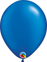 Pearl Sapphire Blue Latex Balloons by Qualatex