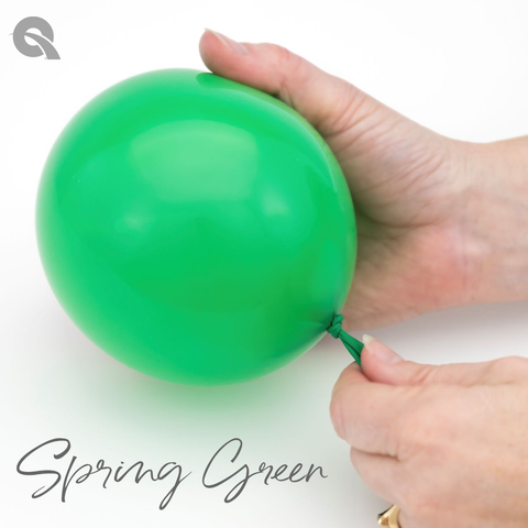 Spring Green Latex Balloons by Qualatex