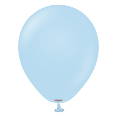Macaron Blue Latex Balloons by Kalisan