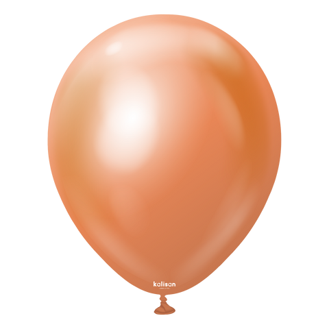 Mirror Copper Latex Balloons by Kalisan