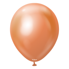Mirror Copper Latex Balloons by Kalisan